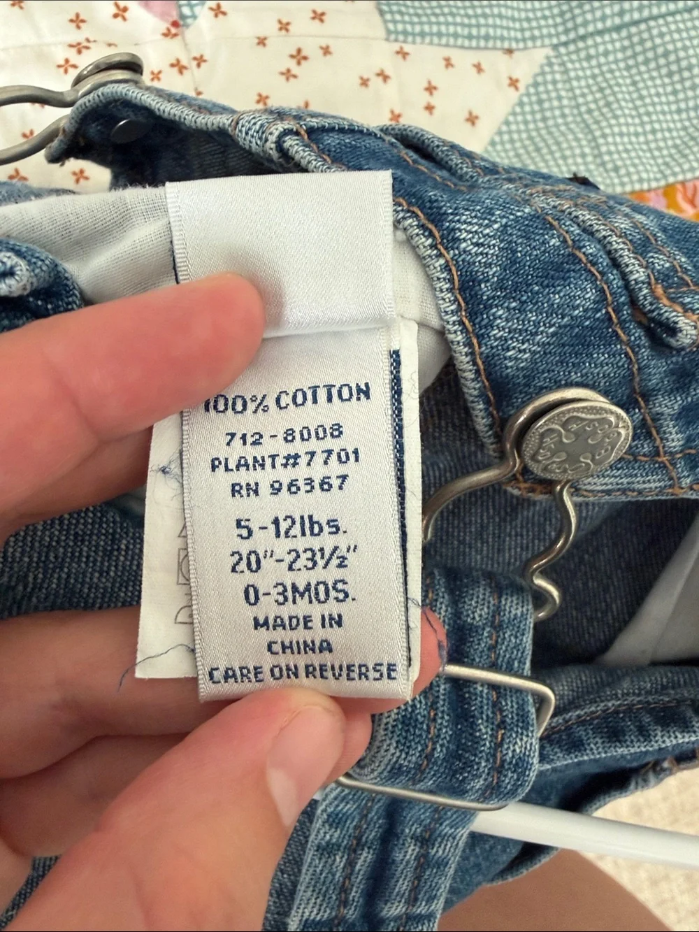OshKosh B'gosh Classic Blue Denim Short Overalls